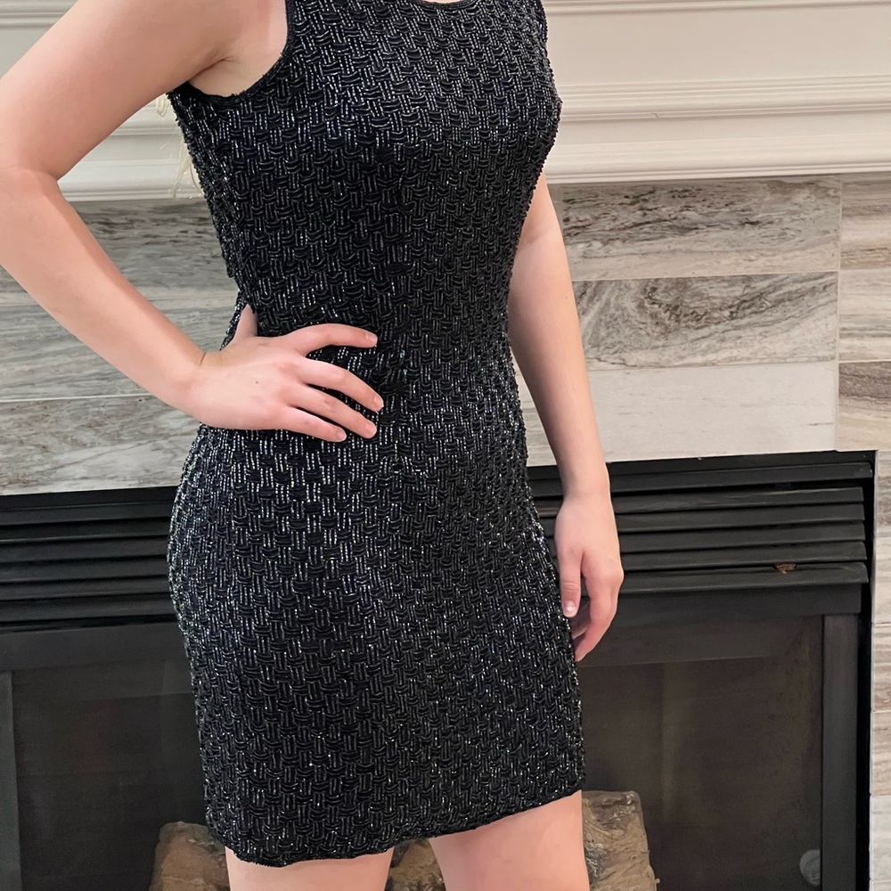 Vintage beaded LBD